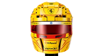 Scuderia Ferrari HP Lewis Hamilton Helmet van LEGO – productfoto 3 van 12