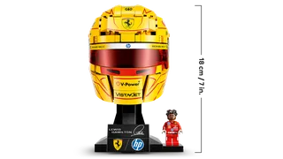 Scuderia Ferrari HP Lewis Hamilton Helmet van LEGO – productfoto 4 van 12