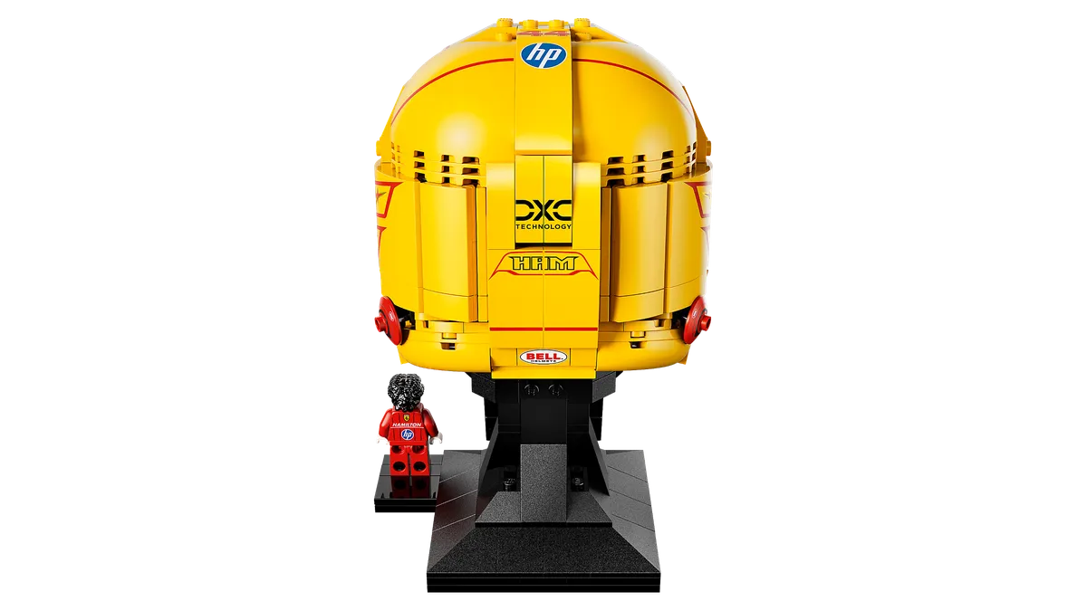 LEGO Scuderia Ferrari HP Lewis Hamilton Helmet (43022) - image 4