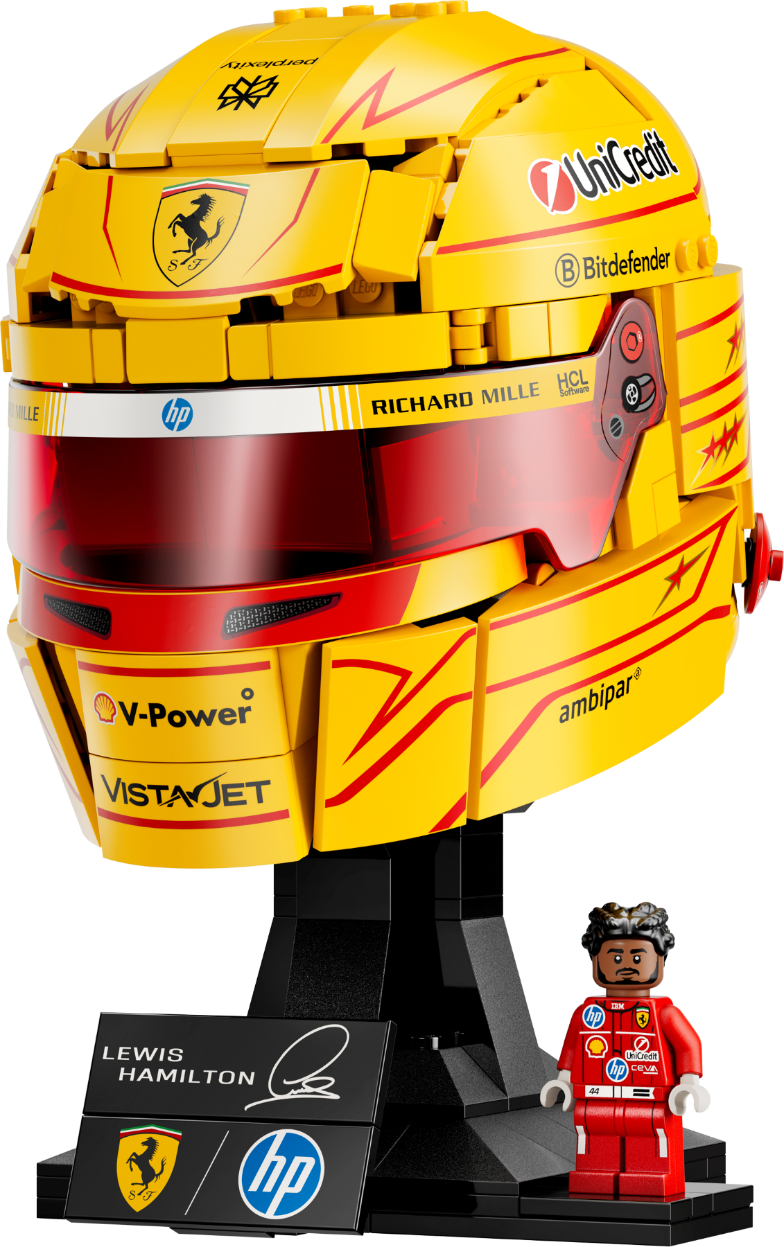 LEGO Scuderia Ferrari HP Lewis Hamilton Helmet (43022)