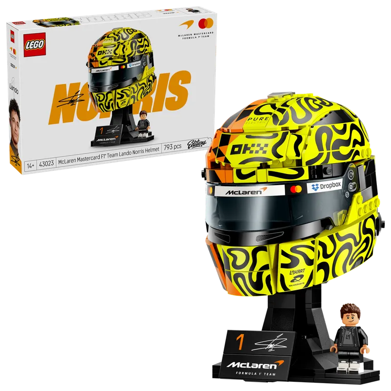 McLaren Mastercard F1® Team Lando Norris Helmet från LEGO – produktbild 2 av 12