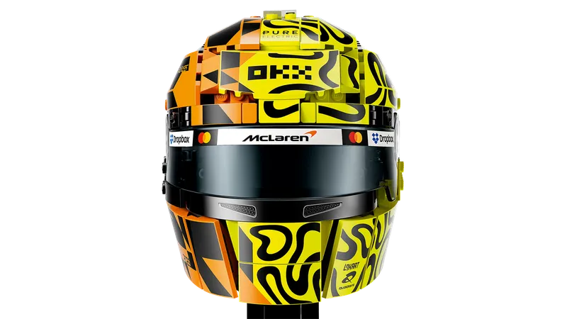 McLaren Mastercard F1® Team Lando Norris Helmet från LEGO – produktbild 3 av 12