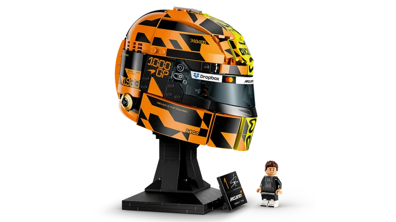 McLaren Mastercard F1® Team Lando Norris Helmet från LEGO – produktbild 4 av 12
