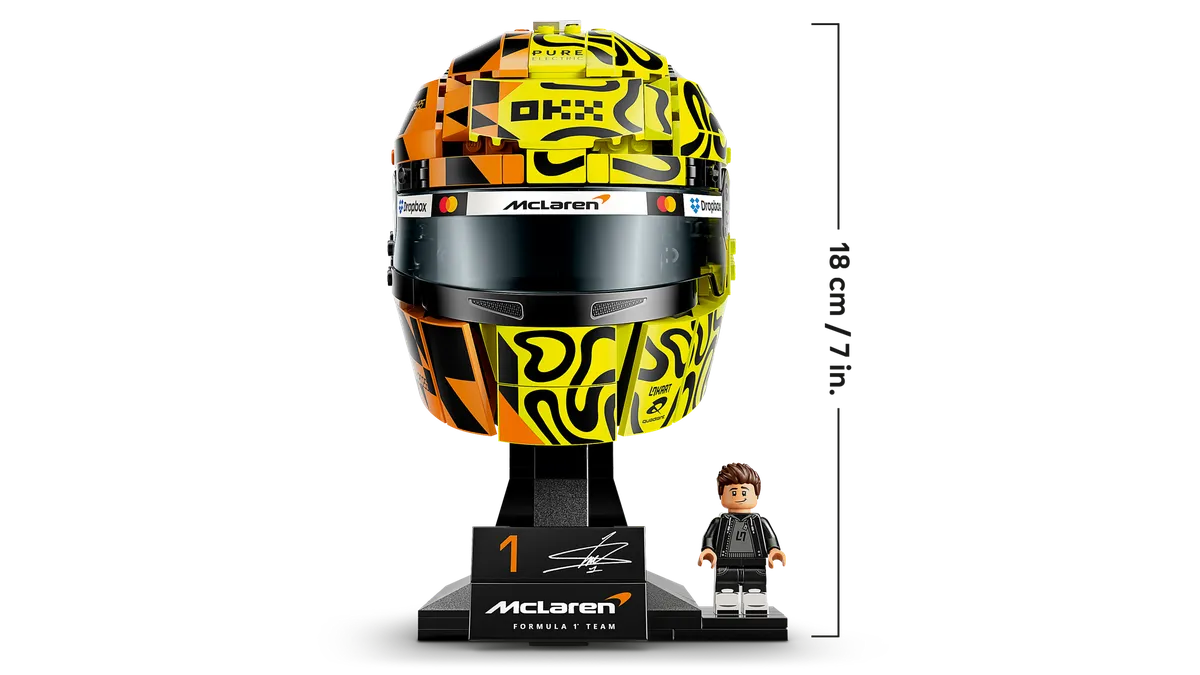 LEGO McLaren Mastercard F1® Team Lando Norris Helmet (43023) - Bild 3