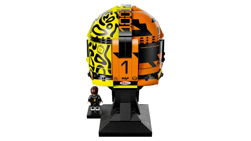McLaren Mastercard F1® Team Lando Norris Helmet från LEGO – produktbild 6 av 12
