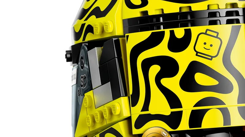 McLaren Mastercard F1® Team Lando Norris Helmet från LEGO – produktbild 7 av 12