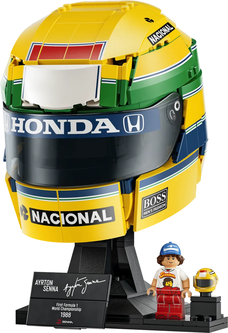 Ayrton Senna Helmet de LEGO – photo du produit 1 sur 12