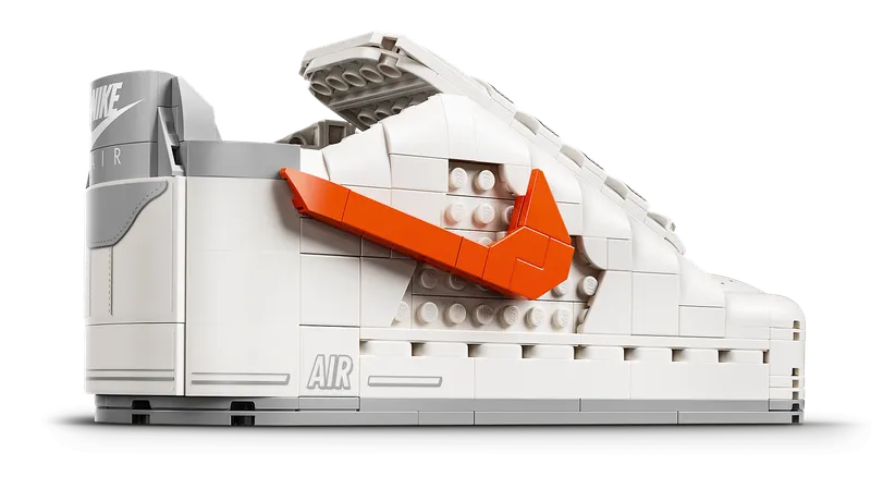 Nike Air Force 1 x LEGO® Set de LEGO – photo du produit 4 sur 12