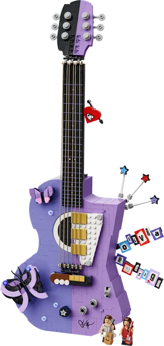 Olivia Rodrigo's Dual Guitar de LEGO – photo du produit 1 sur 11