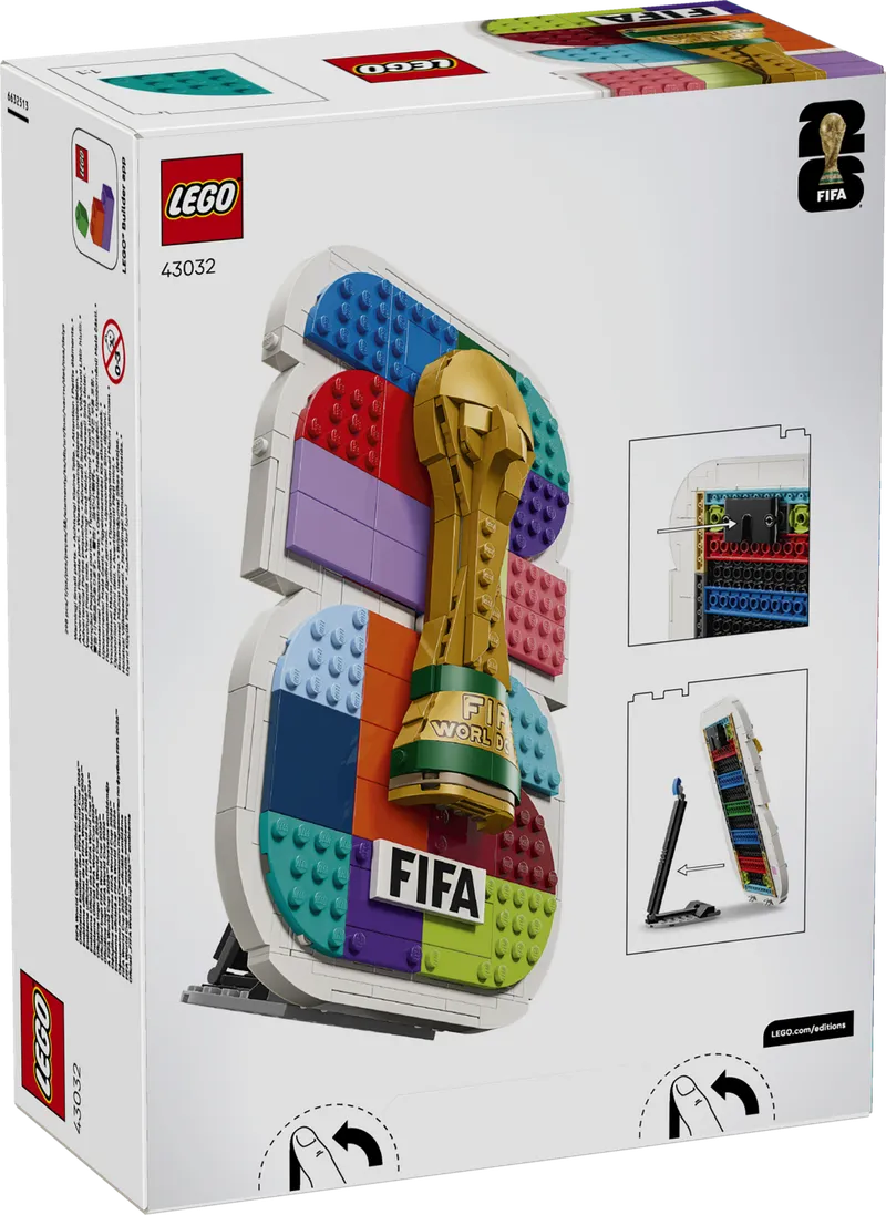FIFA World Cup 2026™ Official Emblem de LEGO – photo du produit 12 sur 12