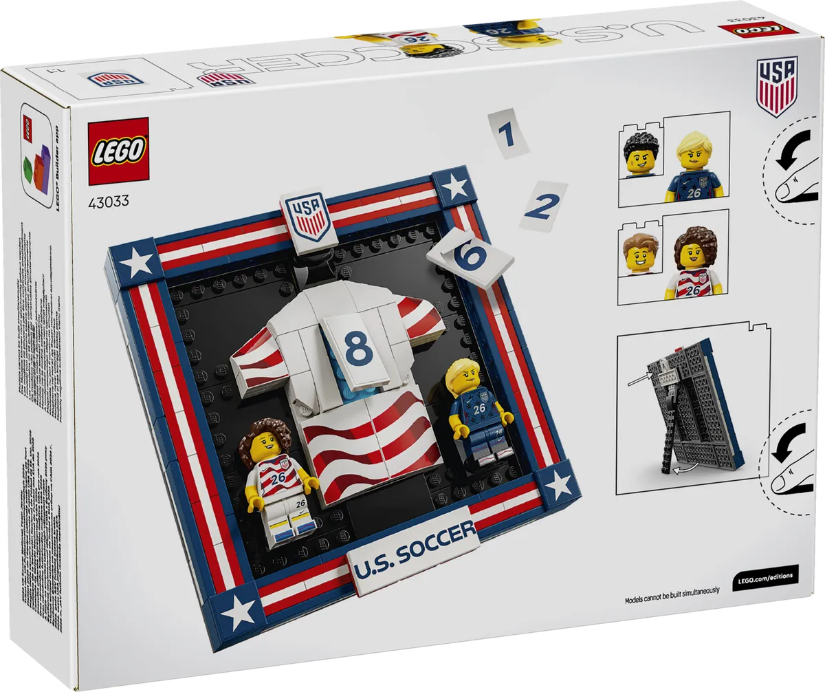LEGO 2026 U.S. Soccer National Team Jersey (43033) - image 12