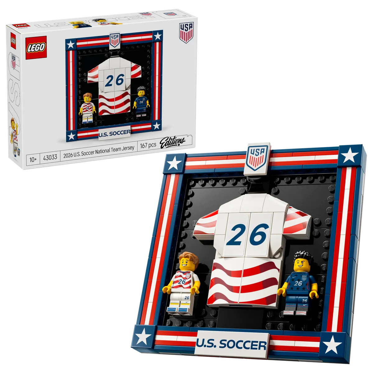 LEGO 2026 U.S. Soccer National Team Jersey (43033) - image 7