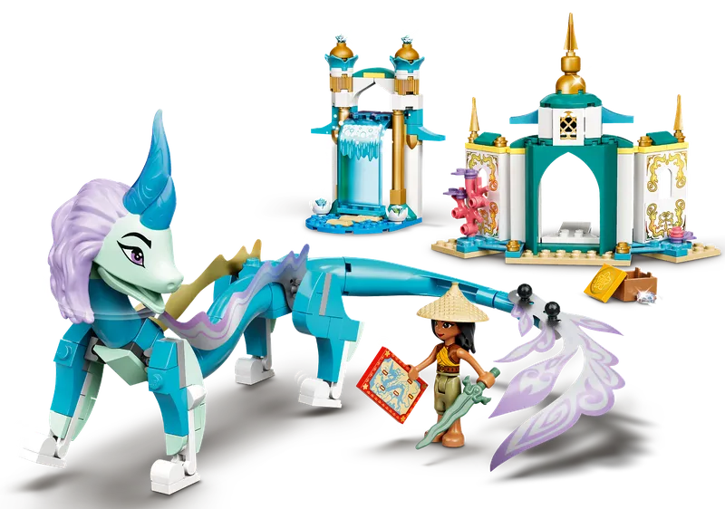 Raya and Sisu Dragon
