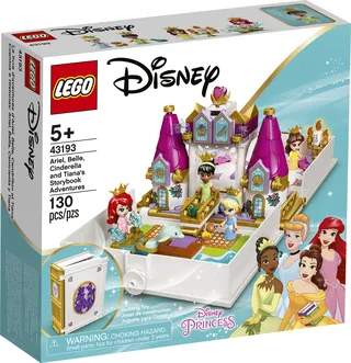 Ariel, Belle, Cinderella and Tiana's Storybook Adventures de LEGO – photo du produit 2 sur 16