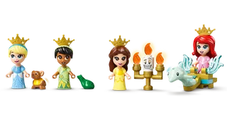 Ariel, Belle, Cinderella and Tiana's Storybook Adventures de LEGO – photo du produit 4 sur 16