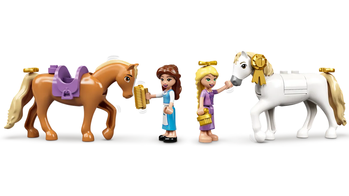 LEGO Belle and Rapunzel's Royal Stables (43195) - Bild 1