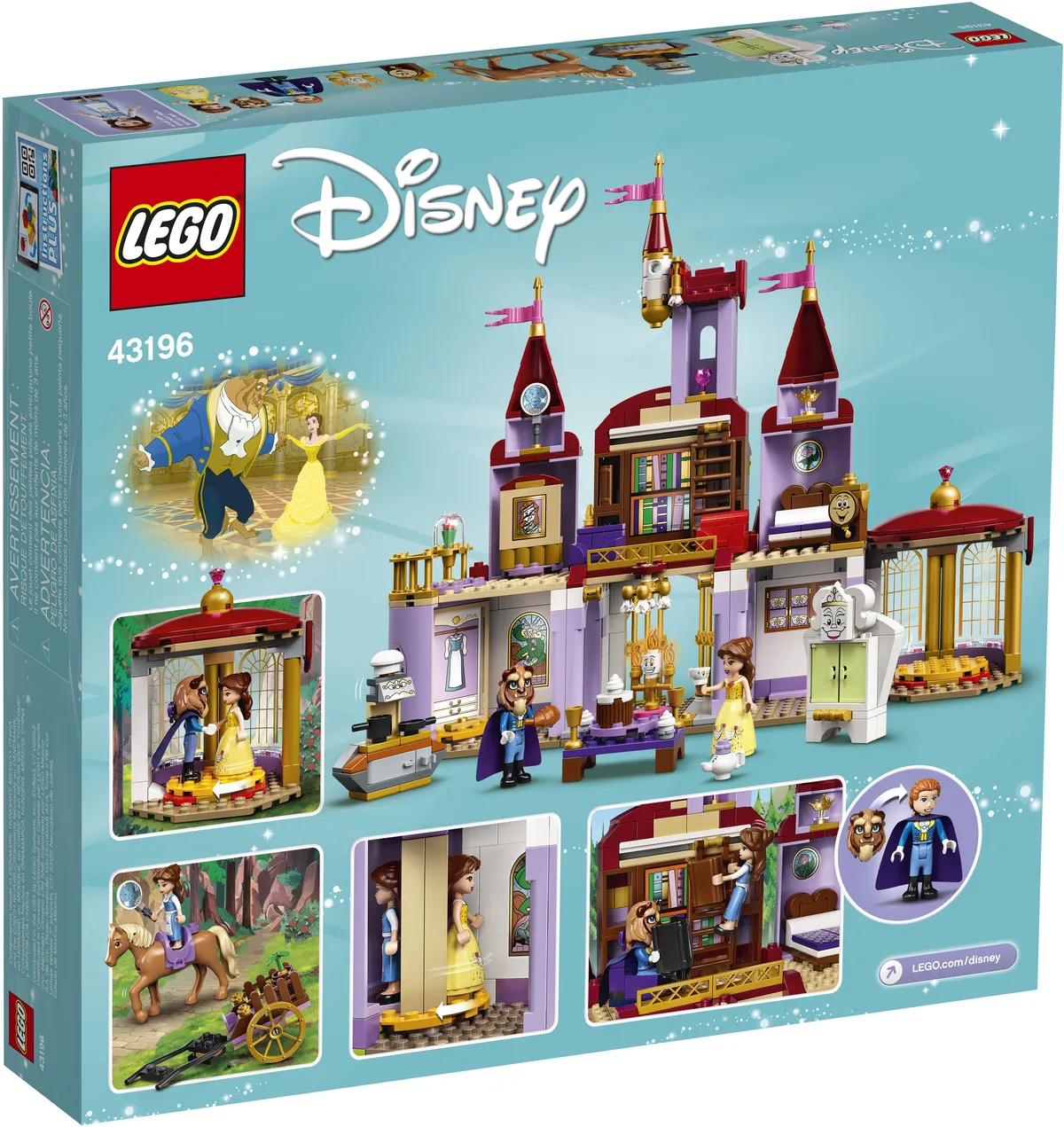 LEGO Belle and the Beast's Castle (43196) - Bild 10
