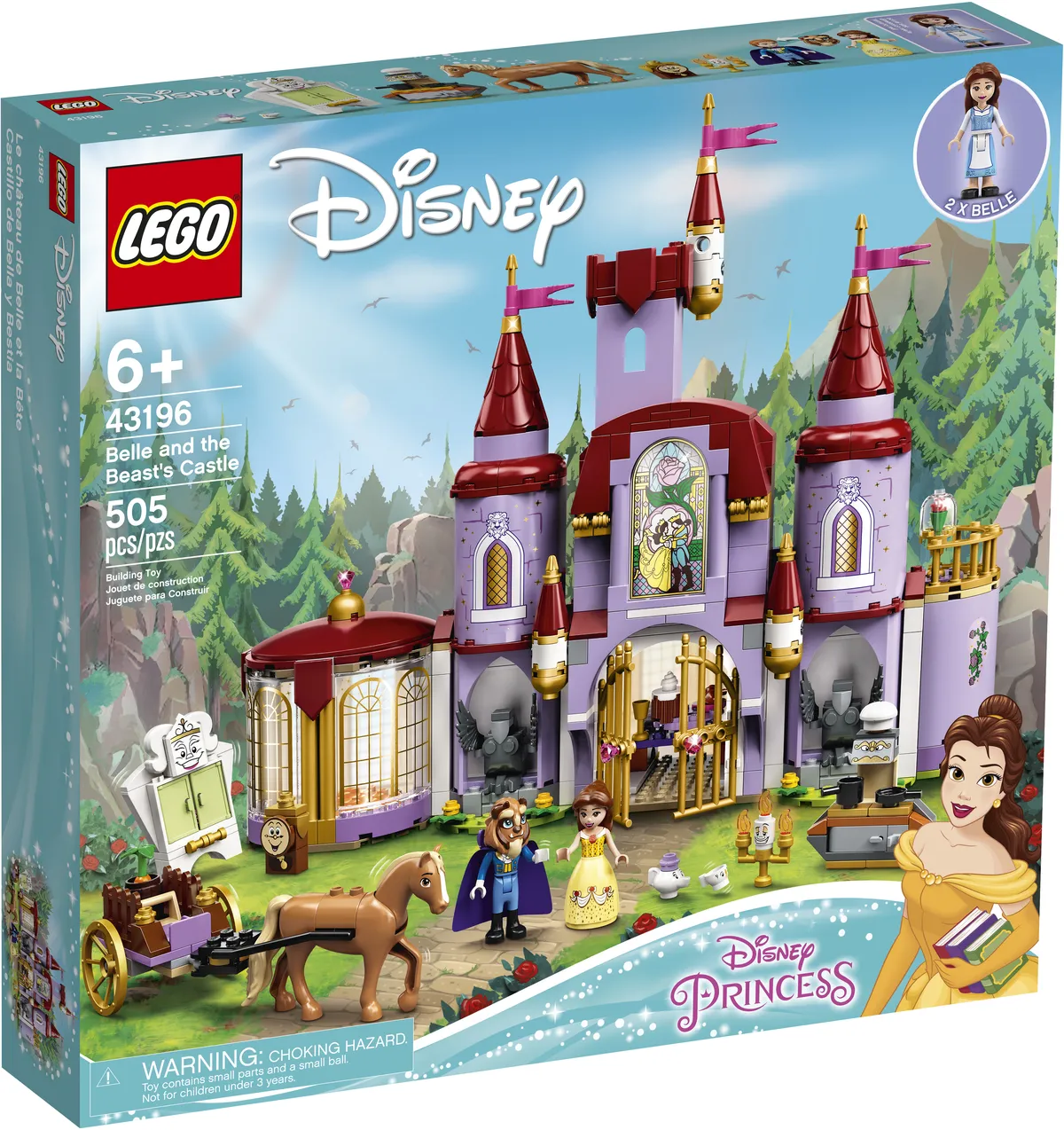 LEGO Belle and the Beast's Castle (43196) - Bild 6