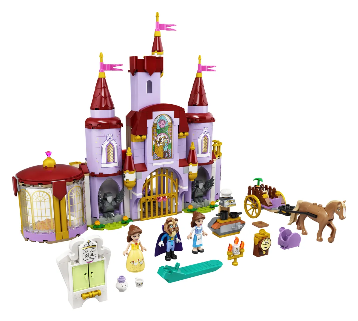 LEGO Belle and the Beast's Castle (43196) - Bild 7