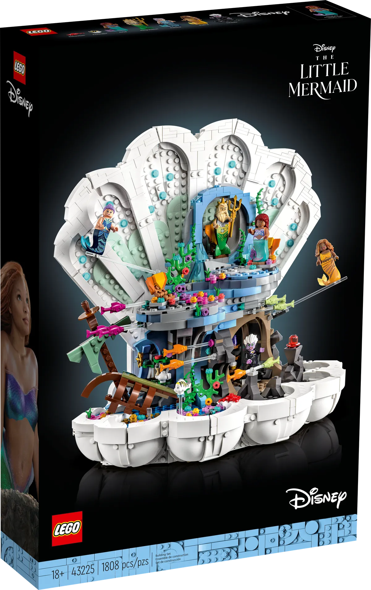 LEGO The Little Mermaid Royal Clamshell (43225) - Bild 1