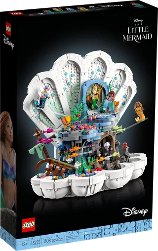 The Little Mermaid Royal Clamshell från LEGO – produktbild 2 av 12