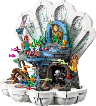 The Little Mermaid Royal Clamshell från LEGO – produktbild 3 av 12
