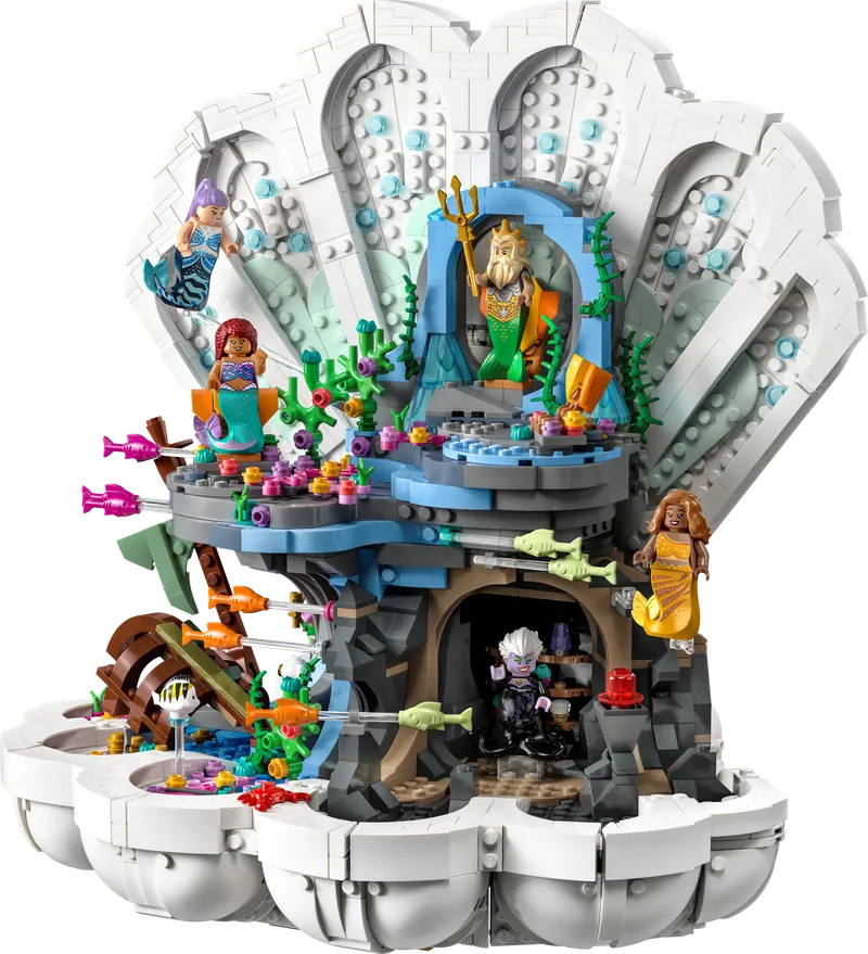 The Little Mermaid Royal Clamshell från LEGO – produktbild 3 av 12