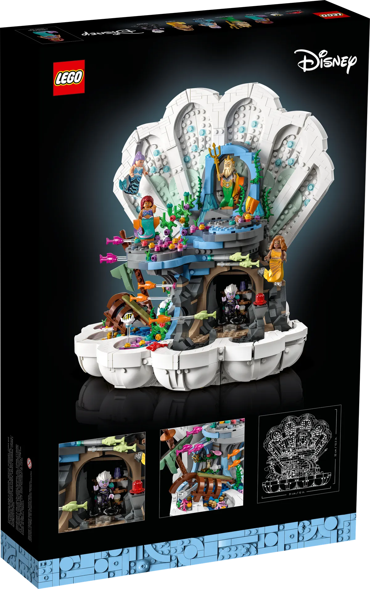 LEGO The Little Mermaid Royal Clamshell (43225) - Bild 4