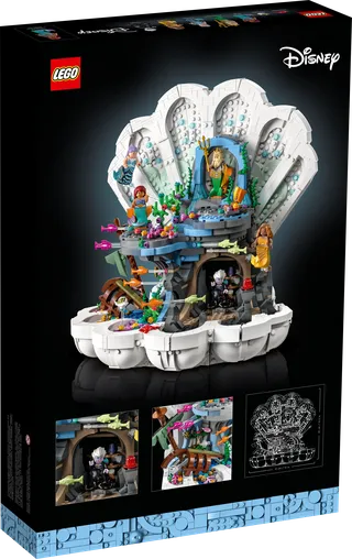 The Little Mermaid Royal Clamshell från LEGO – produktbild 7 av 12