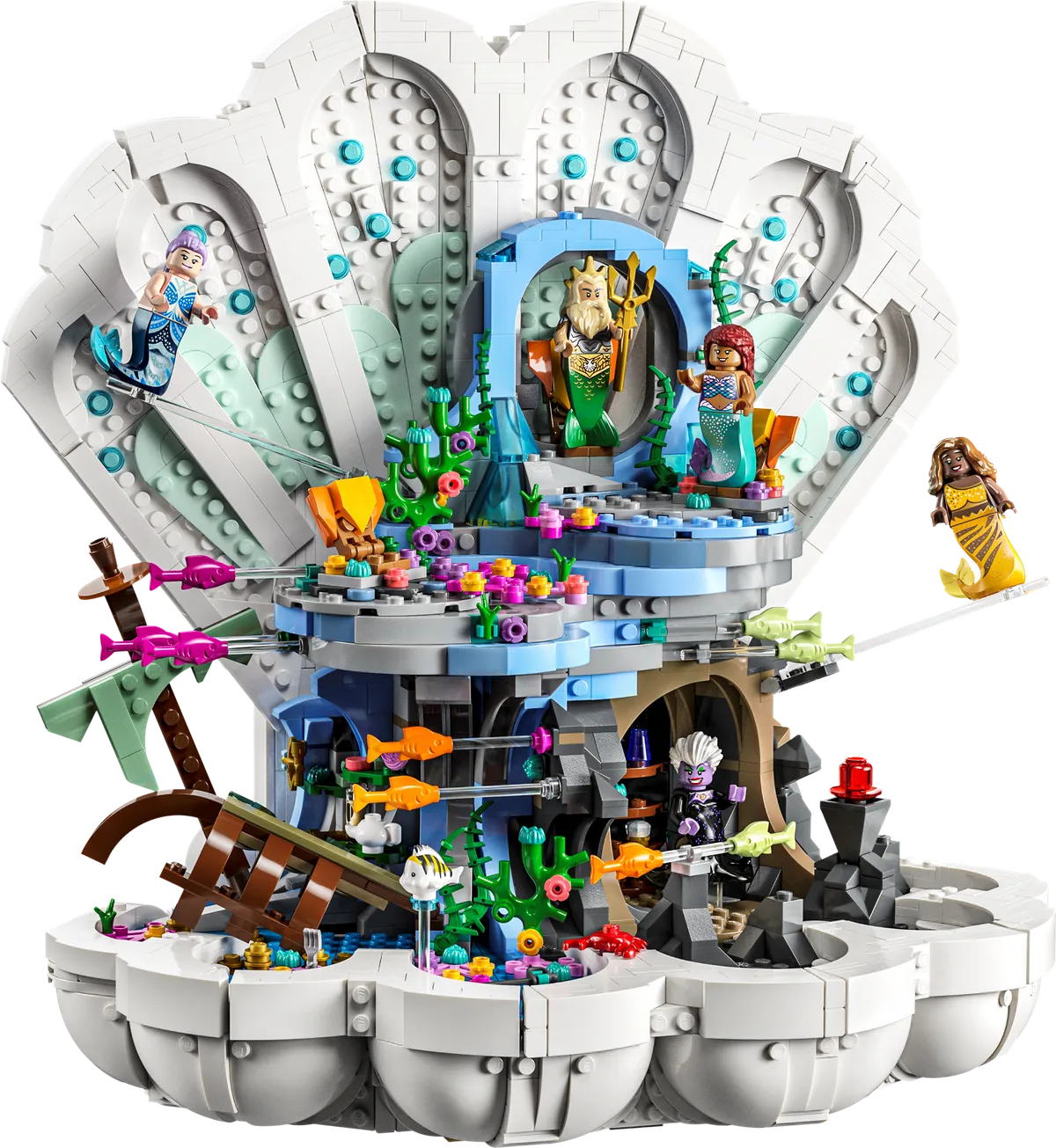 LEGO The Little Mermaid Royal Clamshell (43225)
