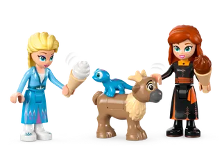 Elsa's Frozen kasteel van LEGO – productfoto 5 van 10