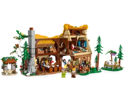 LEGO Snow White and the Seven Dwarfs' Cottage (43242) - afbeelding 2