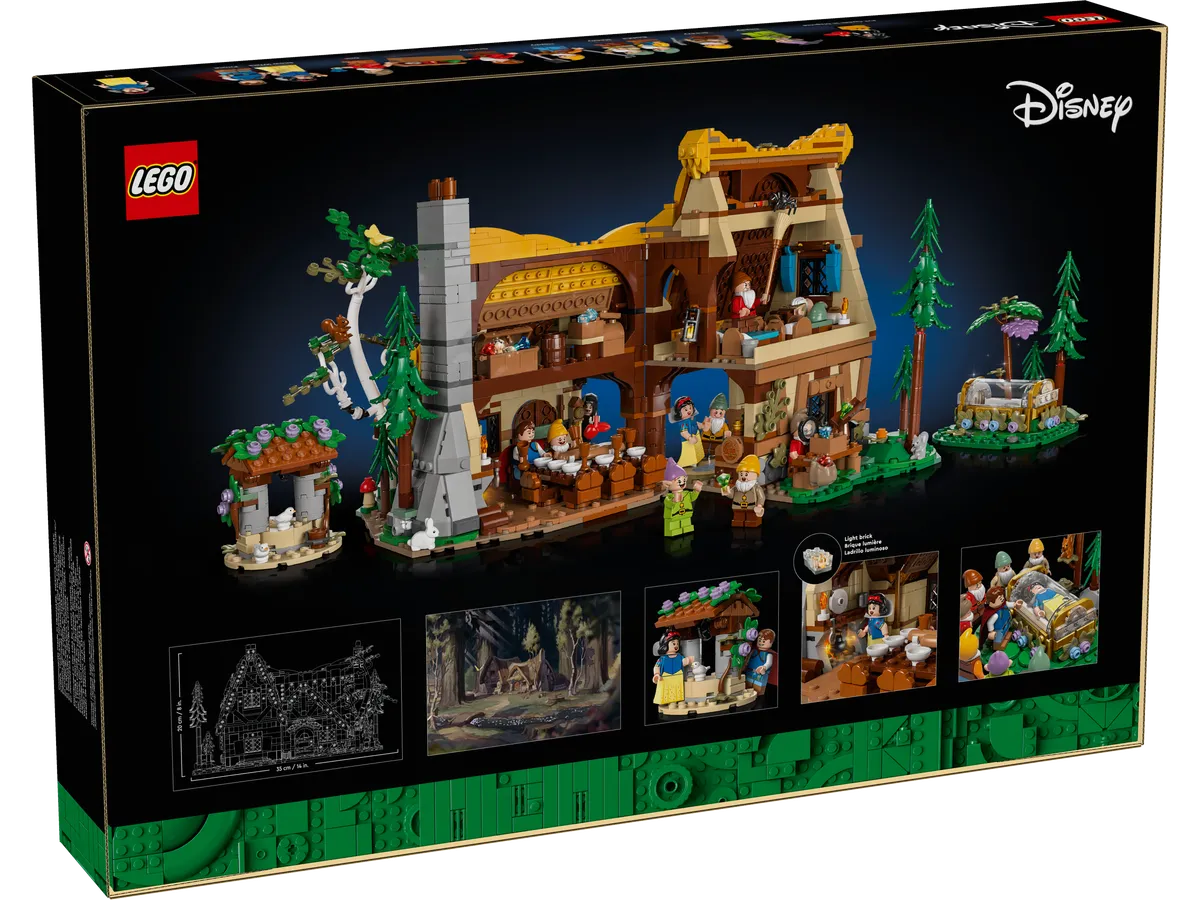 LEGO Snow White and the Seven Dwarfs' Cottage (43242) - Bild 8