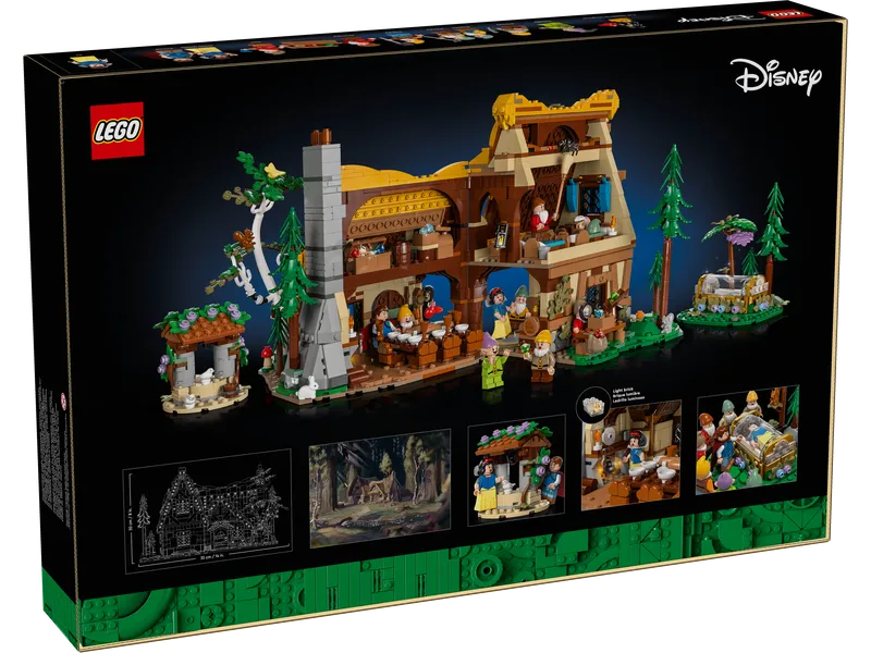 Snow White and the Seven Dwarfs' Cottage by LEGO – product photo 9 of 14