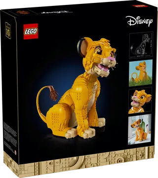 Jonge Simba de Leeuwenkoning van LEGO – productfoto 5 van 8