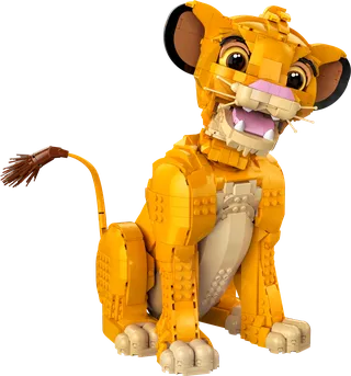 Jonge Simba de Leeuwenkoning van LEGO – productfoto 1 van 8