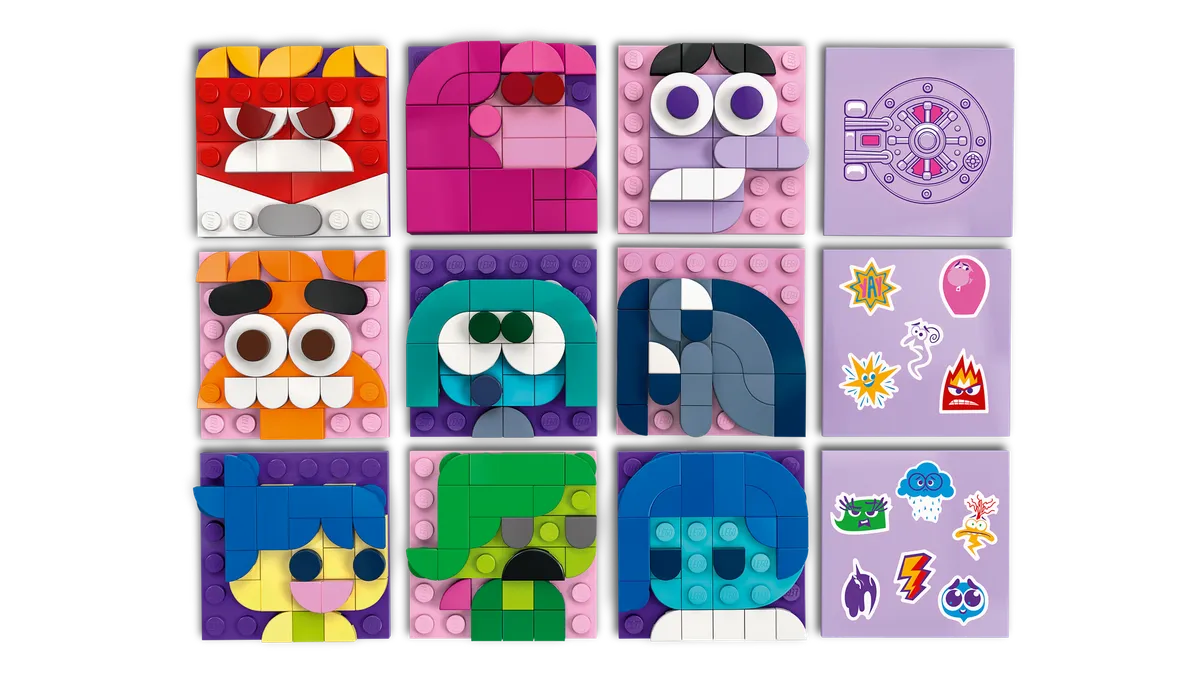 LEGO Inside Out 2 Mood Cubes (43248) - Bild 1