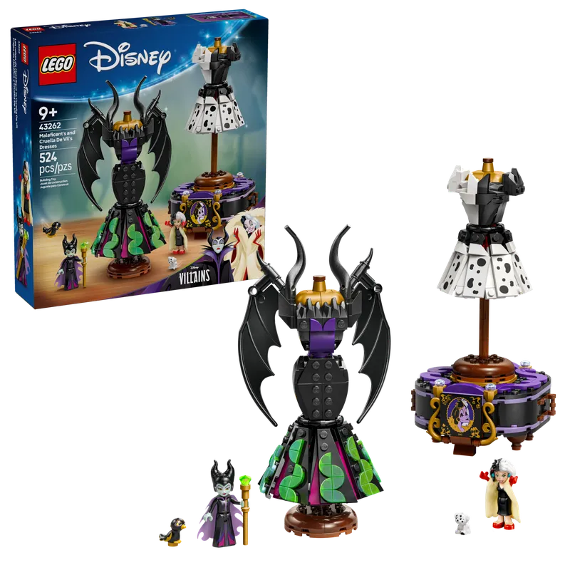 Maleficent's and Cruella De Vil's Dresses by LEGO – product photo 2 of 6