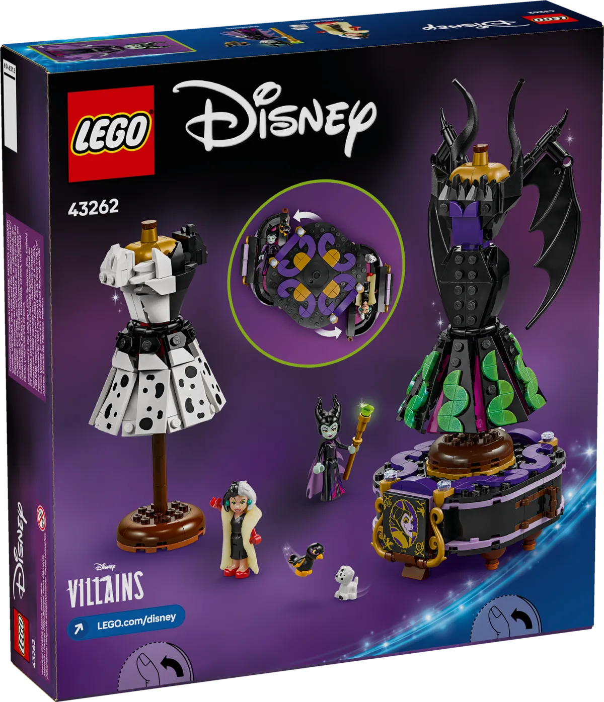 LEGO Maleficent's and Cruella De Vil's Dresses (43262) - Bild 5