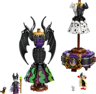 De jurken van Maleficent en Cruella De Vil - Afbeelding 1 van 6