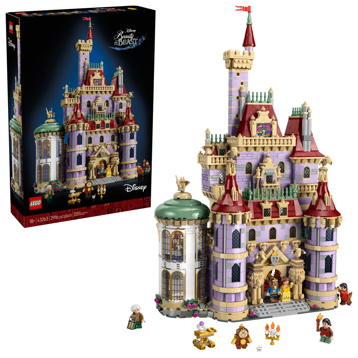 LEGO Beauty and the Beast Castle (43263) - image 4