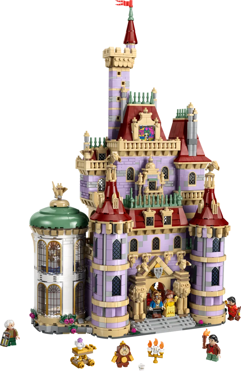 LEGO 43263 Beauty and the Beast Castle, 2.916 stenen
