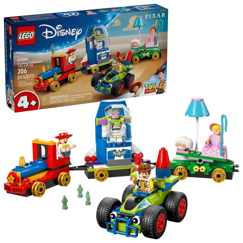 Toy Story feesttrein en RC auto van LEGO – productfoto 2 van 9