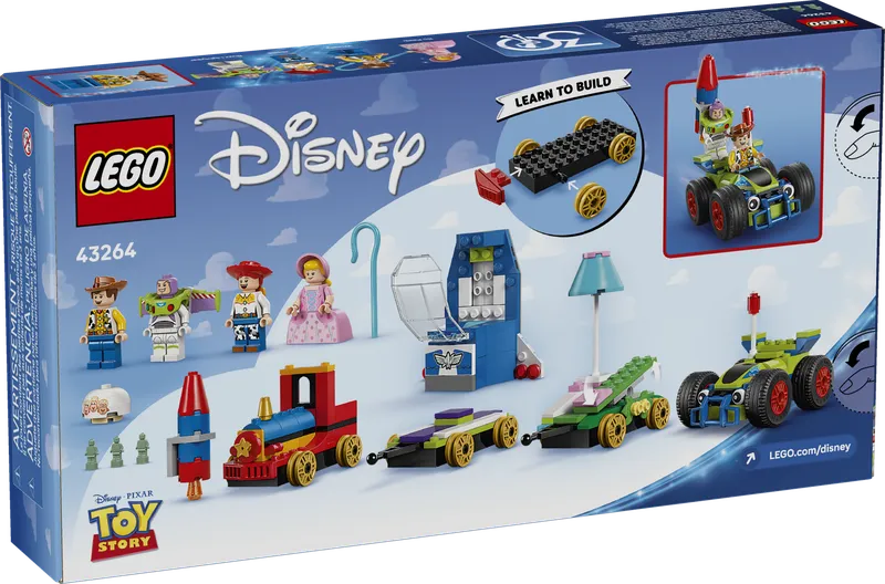 Toy Story feesttrein en RC auto van LEGO – productfoto 9 van 9