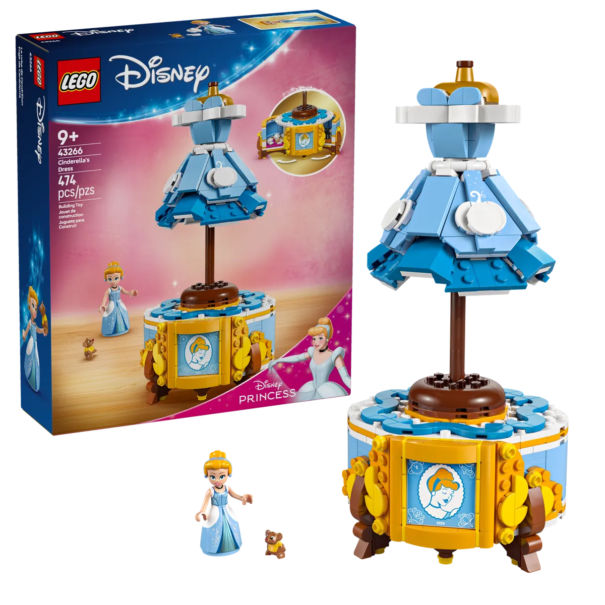 LEGO Cinderella's Dress (43266) - afbeelding 6