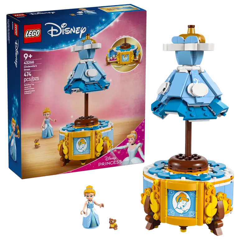 De jurk van Assepoester van LEGO – productfoto 2 van 11