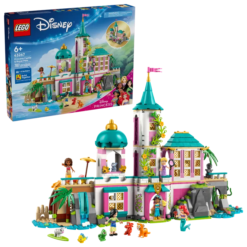 LEGO 43267 Princess Castle & Royal Pets detail image