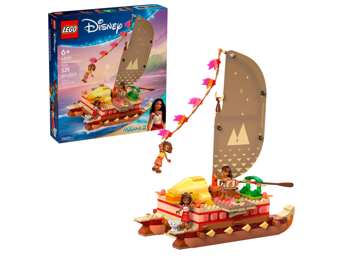 LEGO Moana's Adventure Canoe (43270) - Bild 3