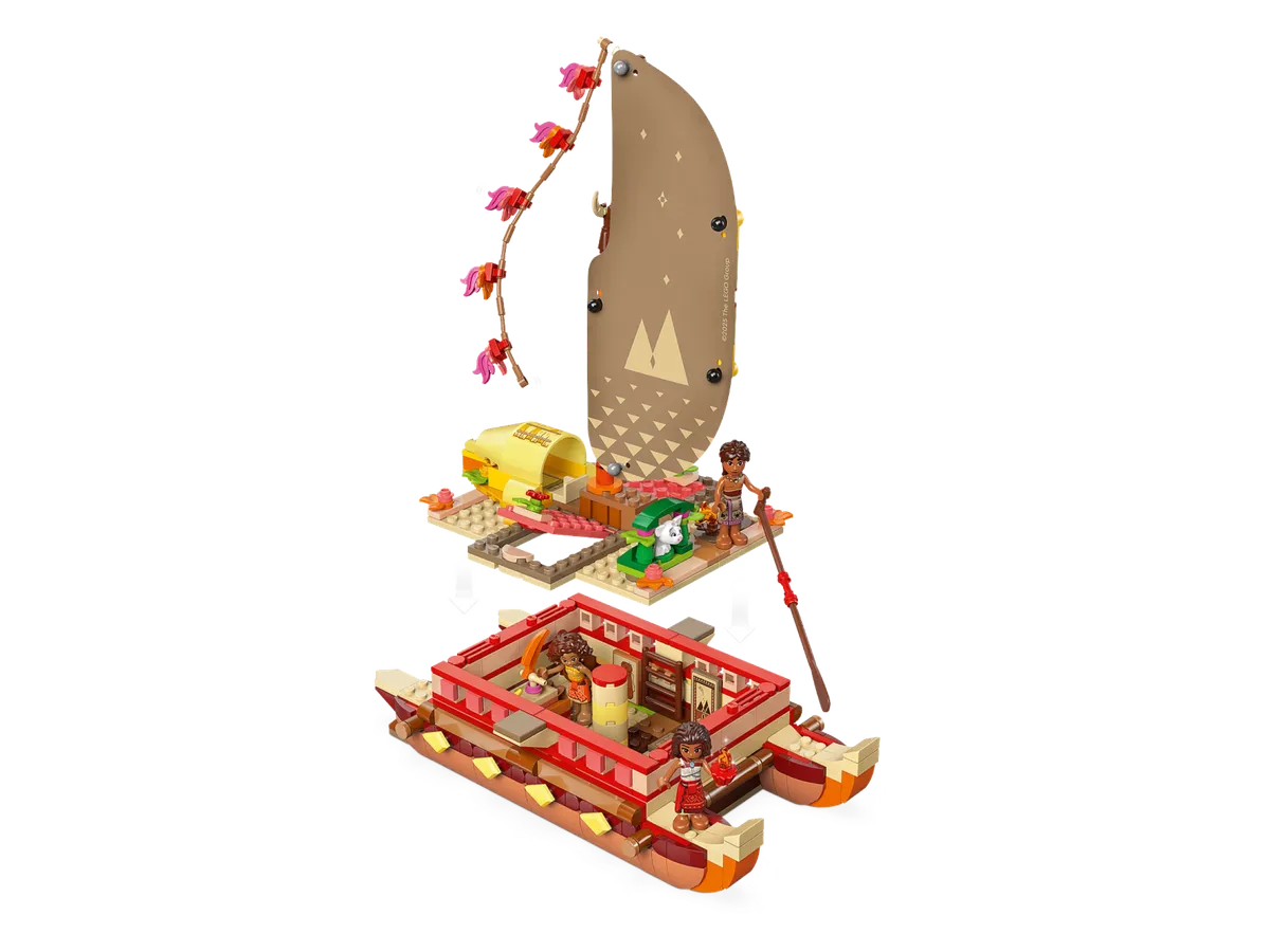 LEGO Moana's Adventure Canoe (43270) - Bild 1