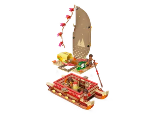 Moana's Adventure Canoe by LEGO – product photo 4 of 9